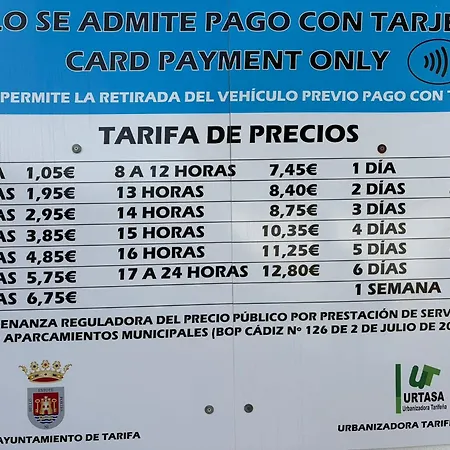 Azogue Lejlighed Tarifa